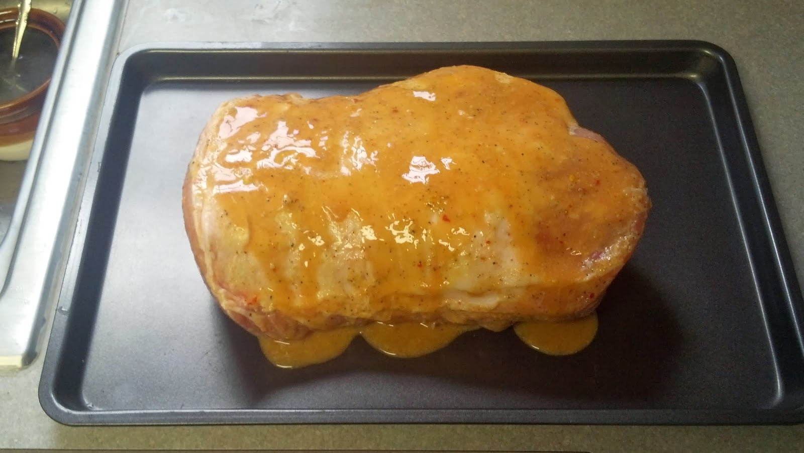 Chris' Big Green Egg Adventure: Smoked Pork Loin x3