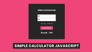 Simple Calculator using Javascript
