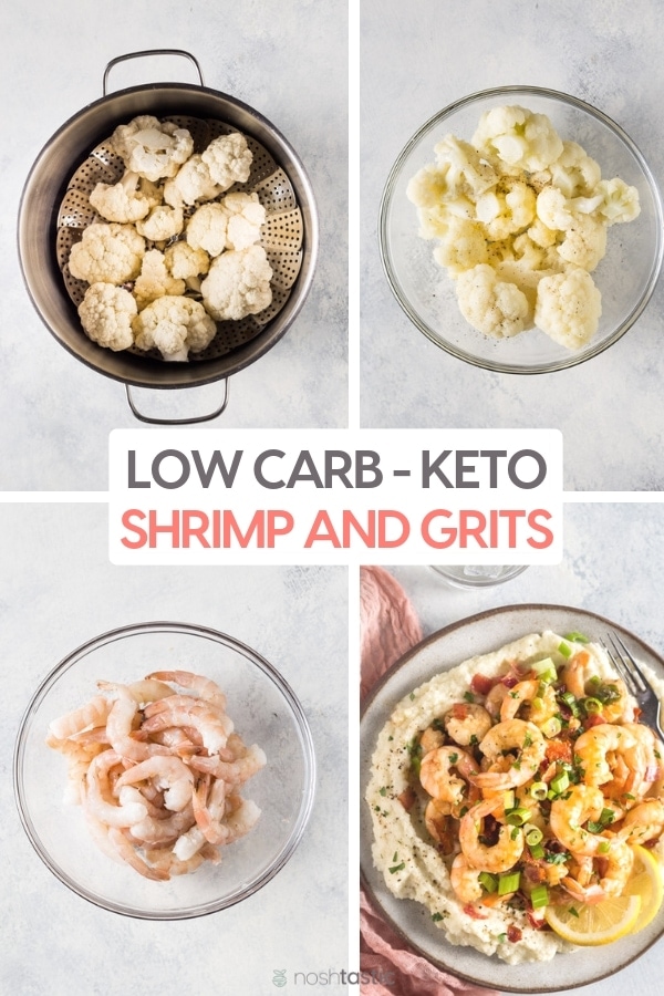 Low Carb Keto Shrimp and Grits quick weight loss