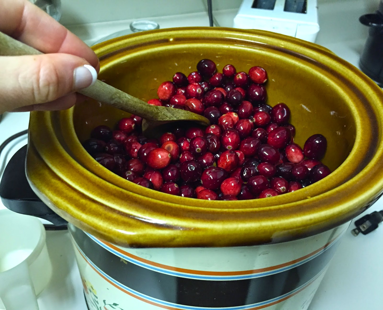 Stew or a Story: Easy Crockpot Cranberry Sauce