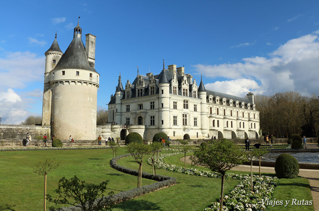 Jardín de Catalina de Médicis, Chenonceau