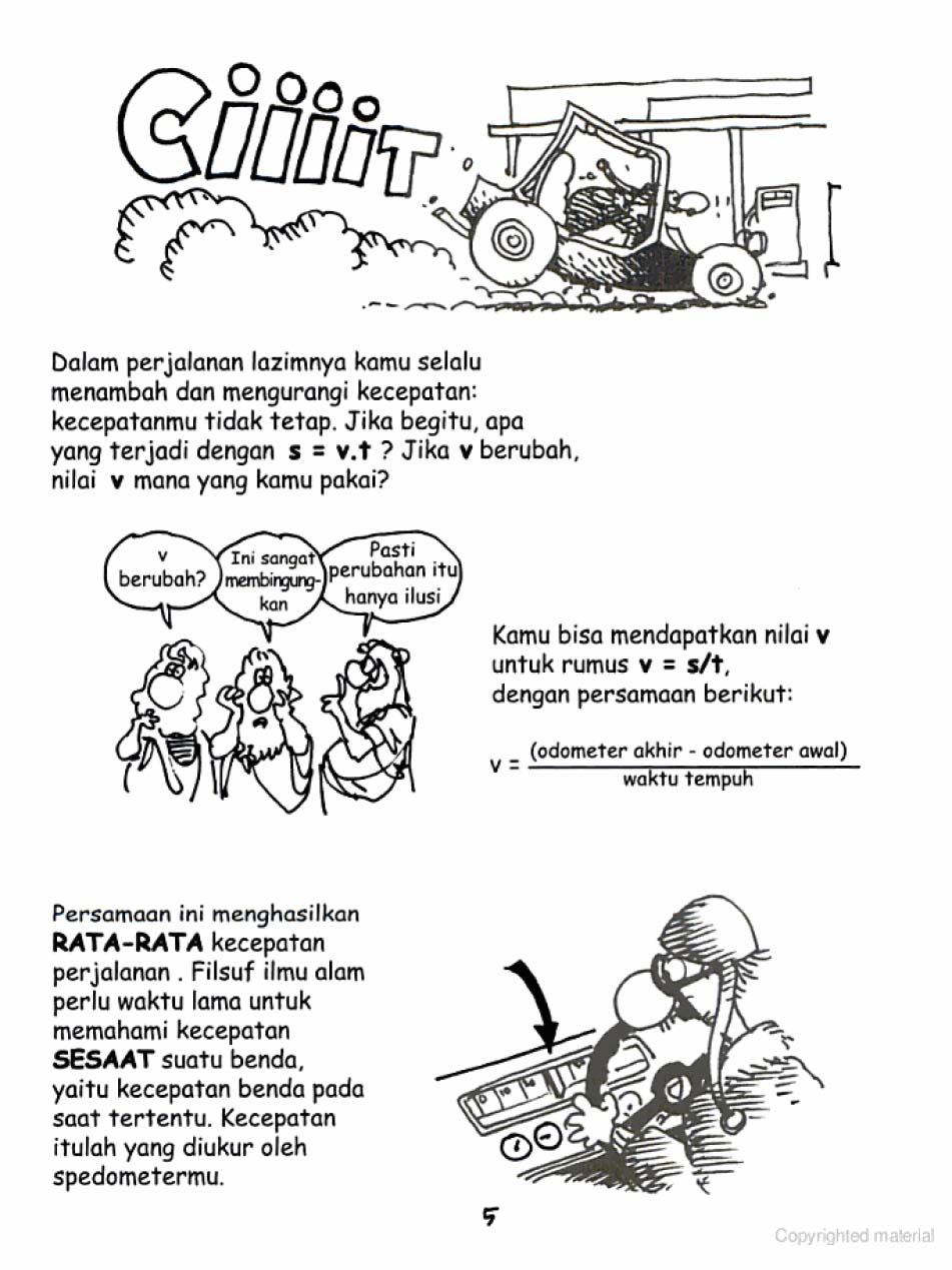 Kartun Fisika : Gerak | Khusnul Octaviana�s