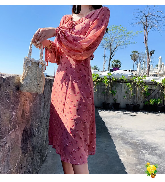 Váy maxi đi biển M564 Vay maxi di bien M564