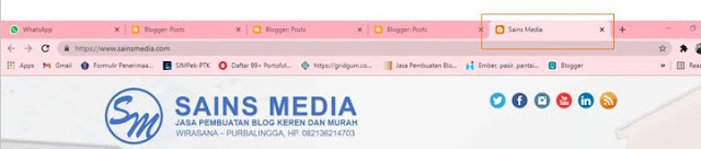 Mengubah Favicon Blogger Versi Baru