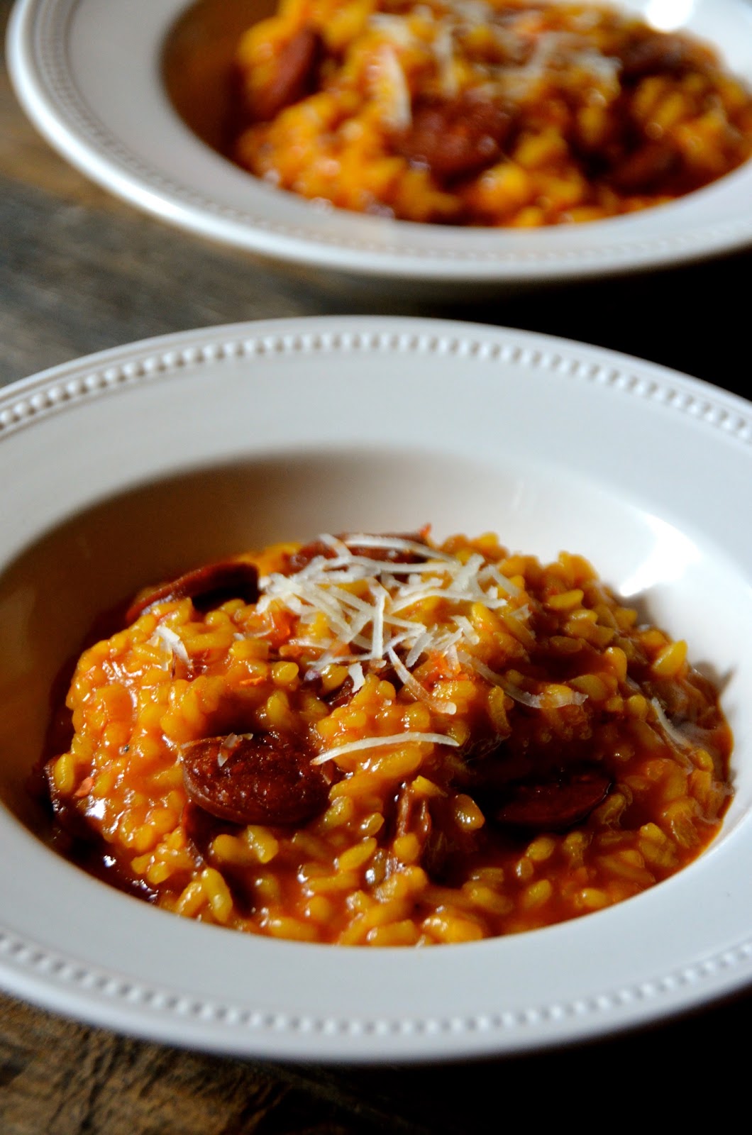 Chorizo and Manchego Risotto Always Order Dessert