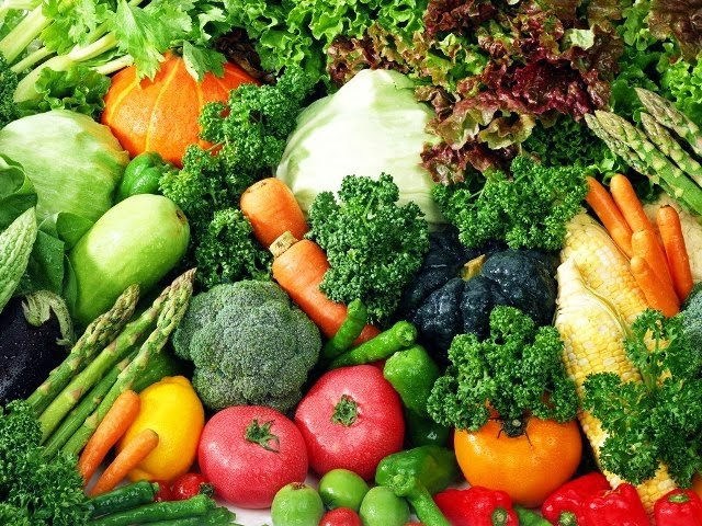 Verduras e hortaliças frescas