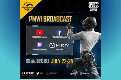 4 Link Live Streaming PMWI 2021 Turnamen PUBG Mobile Invitational