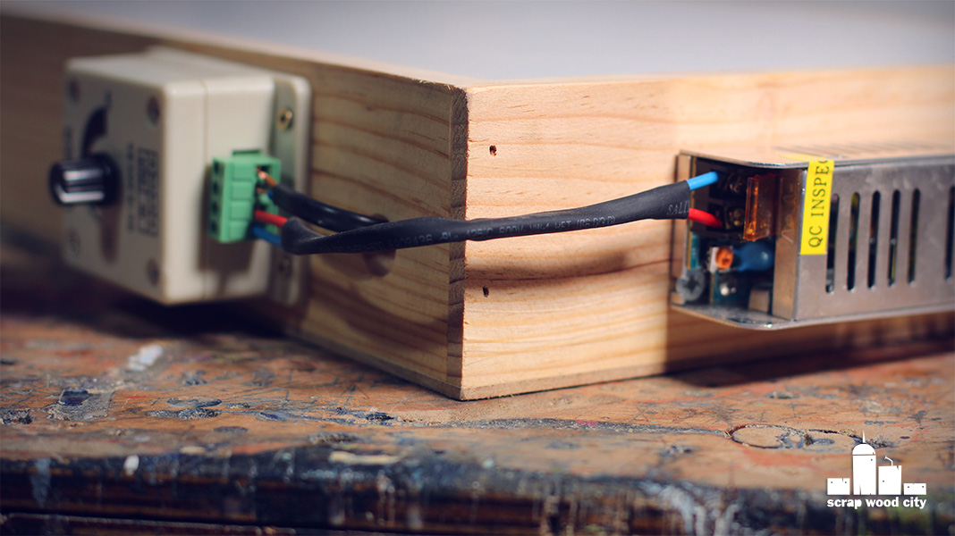 scrap wood city: Making an LED tracing light box for creating