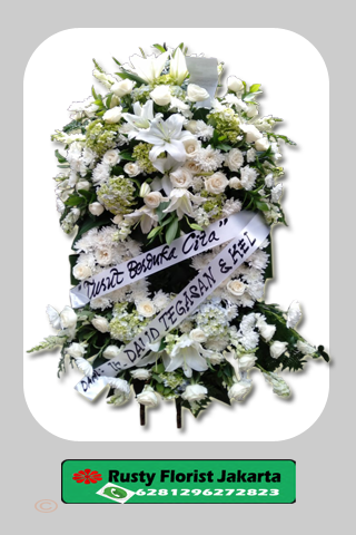 Florist Rusty Jakarta Flower Delivery Service 24 Hours Jakarta Bunga Duka Cita