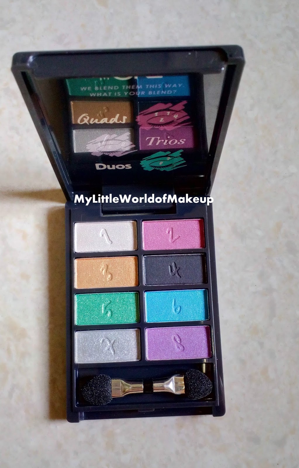 The One Blend Palette Eyeshadow by Oriflame Review, Swatches and EOTD