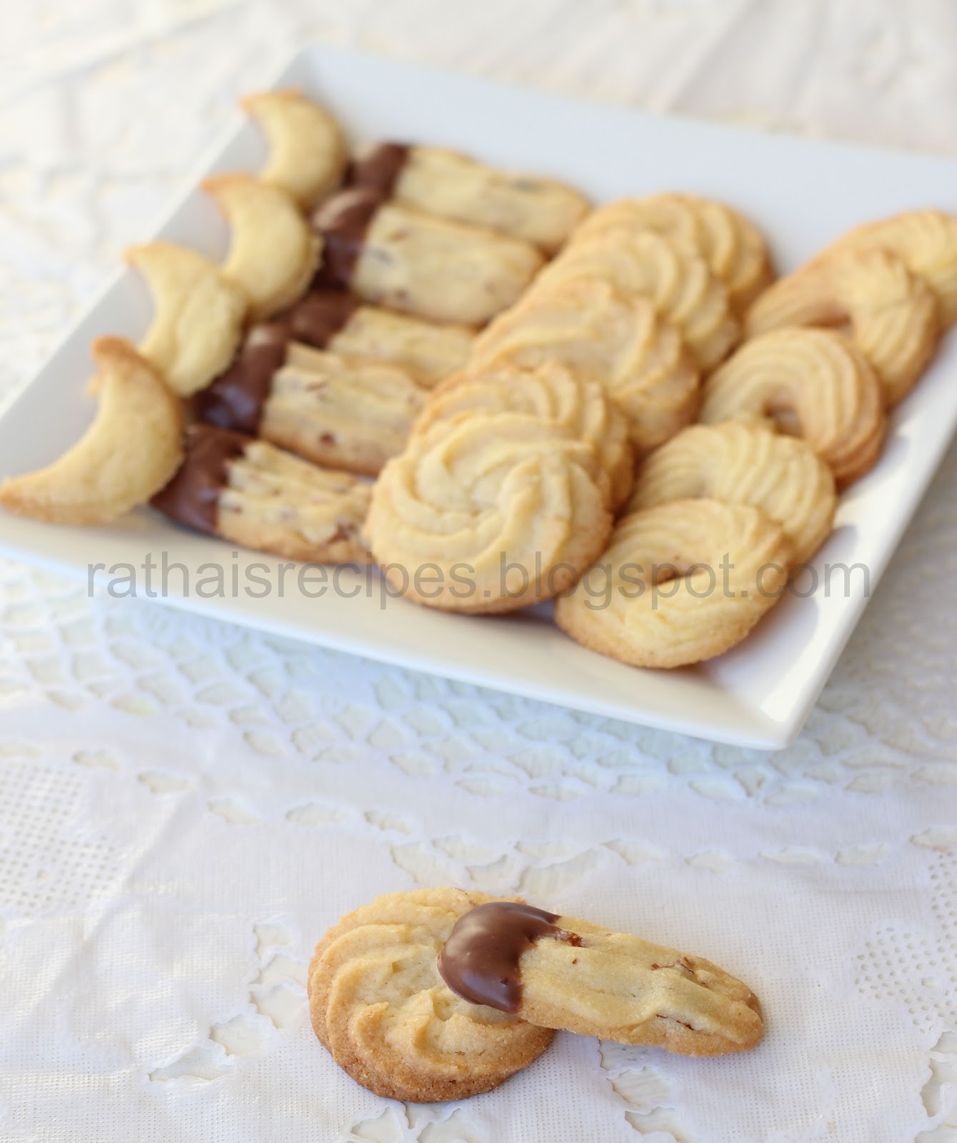 Rathai's Recipes Butter cookies