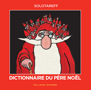 couverture du Dictionnaire du Père Noël de Solotareff