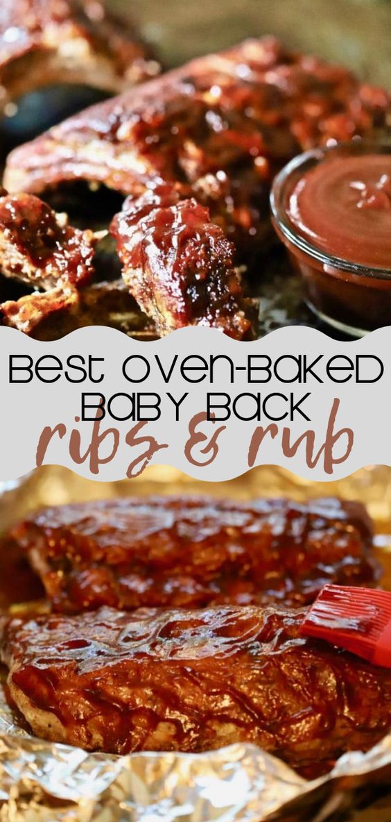 THE BEST OVENBAKED BABY BACK RIBS WITH DRY RUB RECIPE THE COUNTRY FOOD