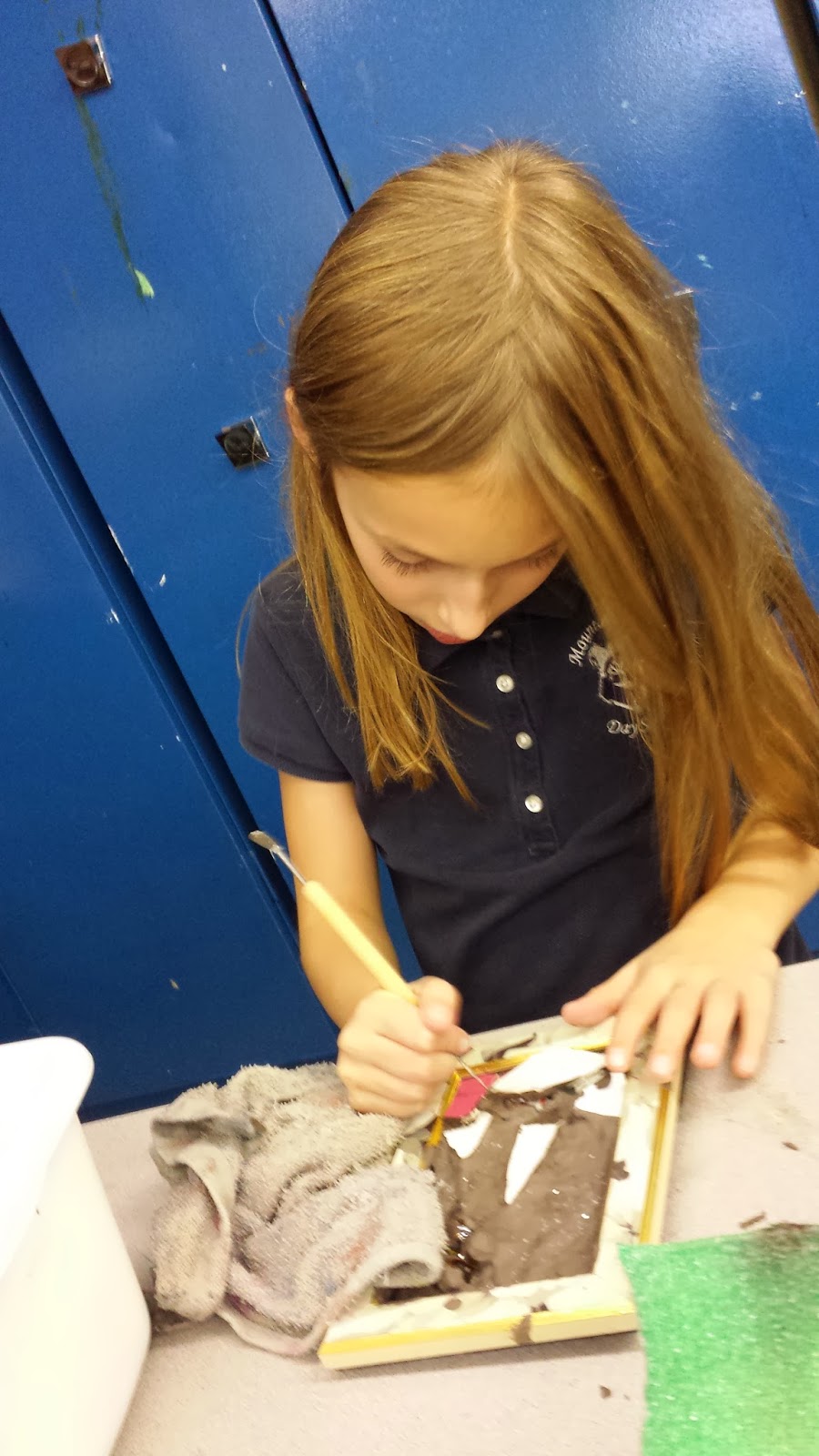 Mrs. Strouse's Art Class (at Mountain Island Day School) In the Mood