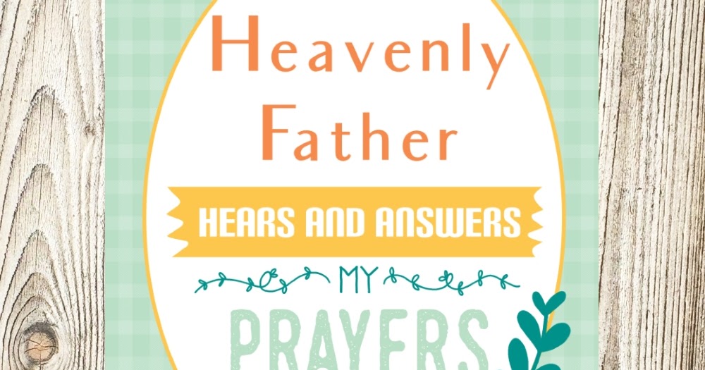 Our Heavenly Father! hear