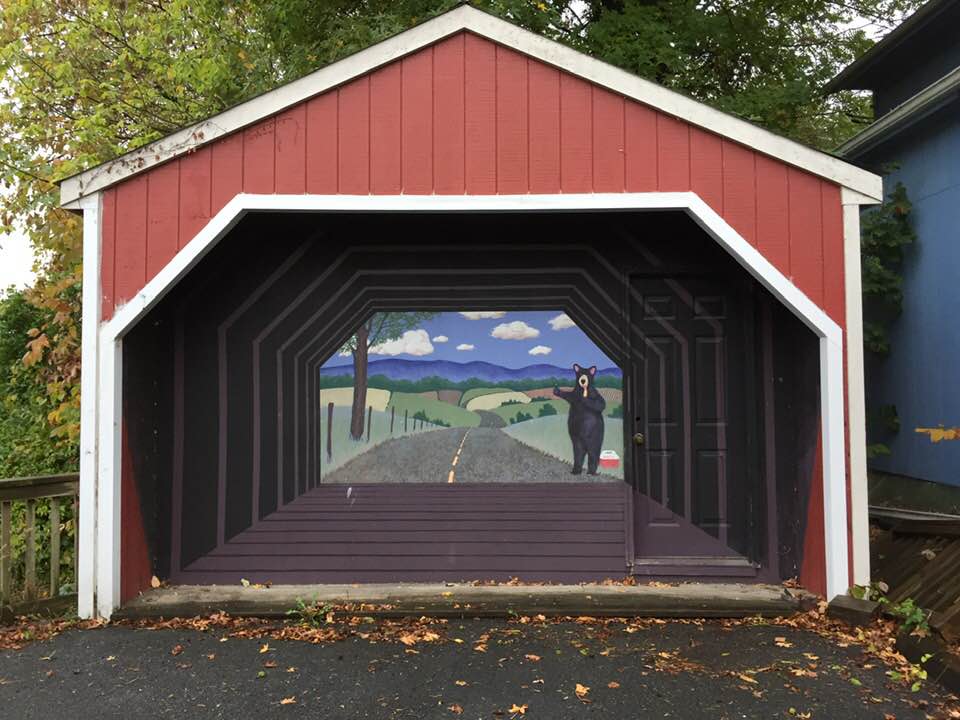 The View From Squirrel Ridge Yesterday In Berkeley Springs