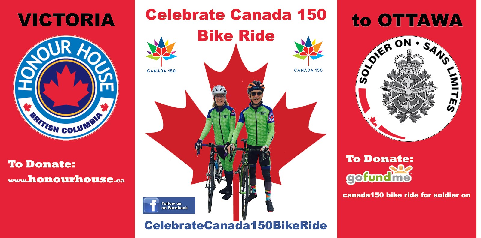 Celebrate Canada 150 Bike Ride