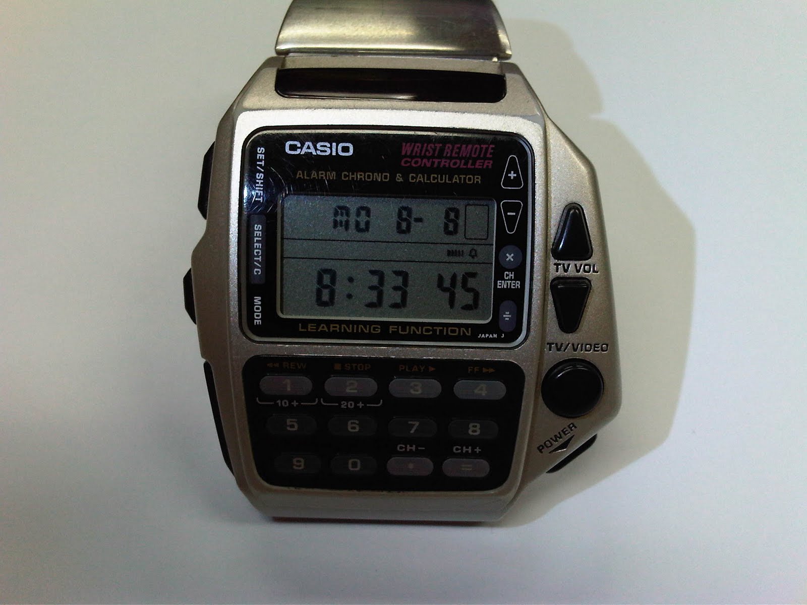 casio universal remote watch