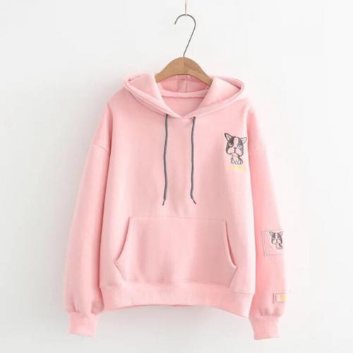 Áo khoác nỉ hoodie logo chú chó