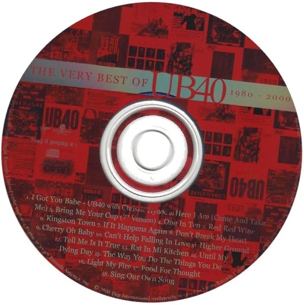 MUSIC REWIND: UB40 - The Very Best Of (1980 - 2000) 2000