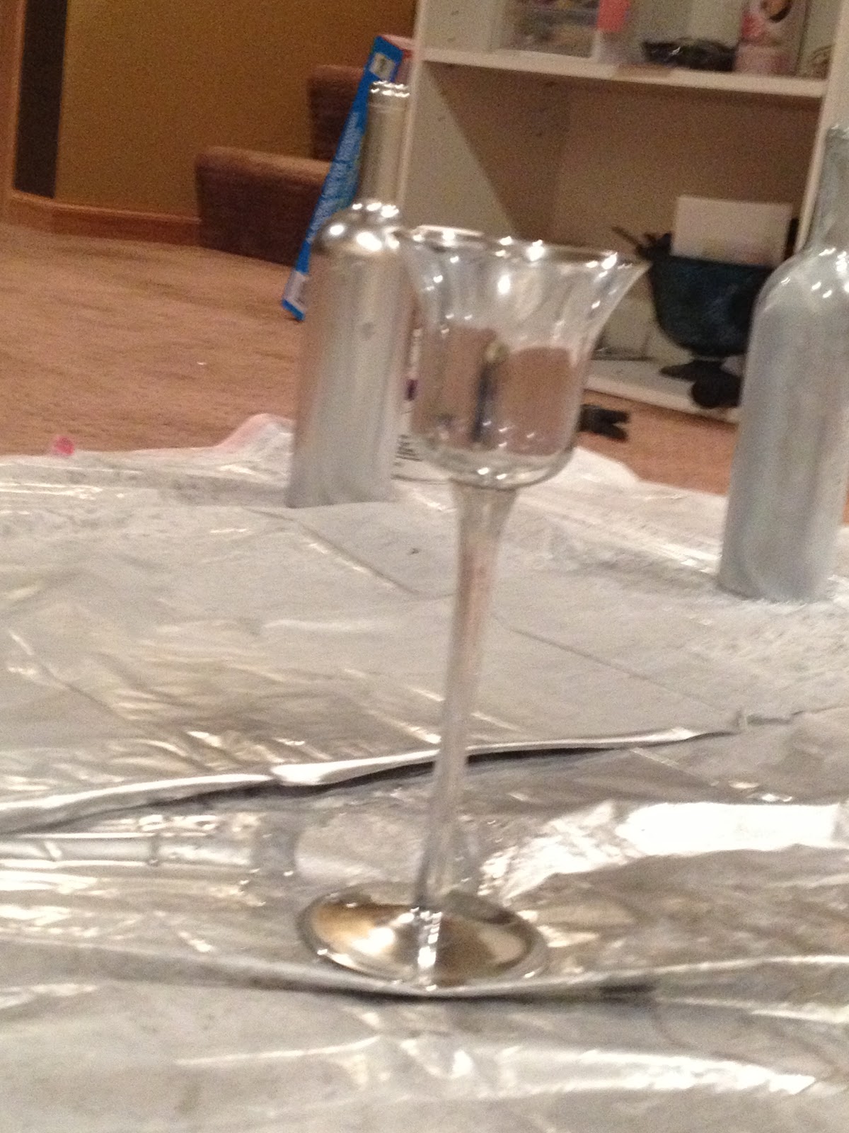 The Eventful Day DIY Mercury Candle Holders