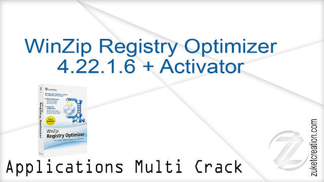 WinZip Registry Optimizer 4.22.1.6 + Activator WinZip Registry Optimizer 4.22.1.6 + Activator