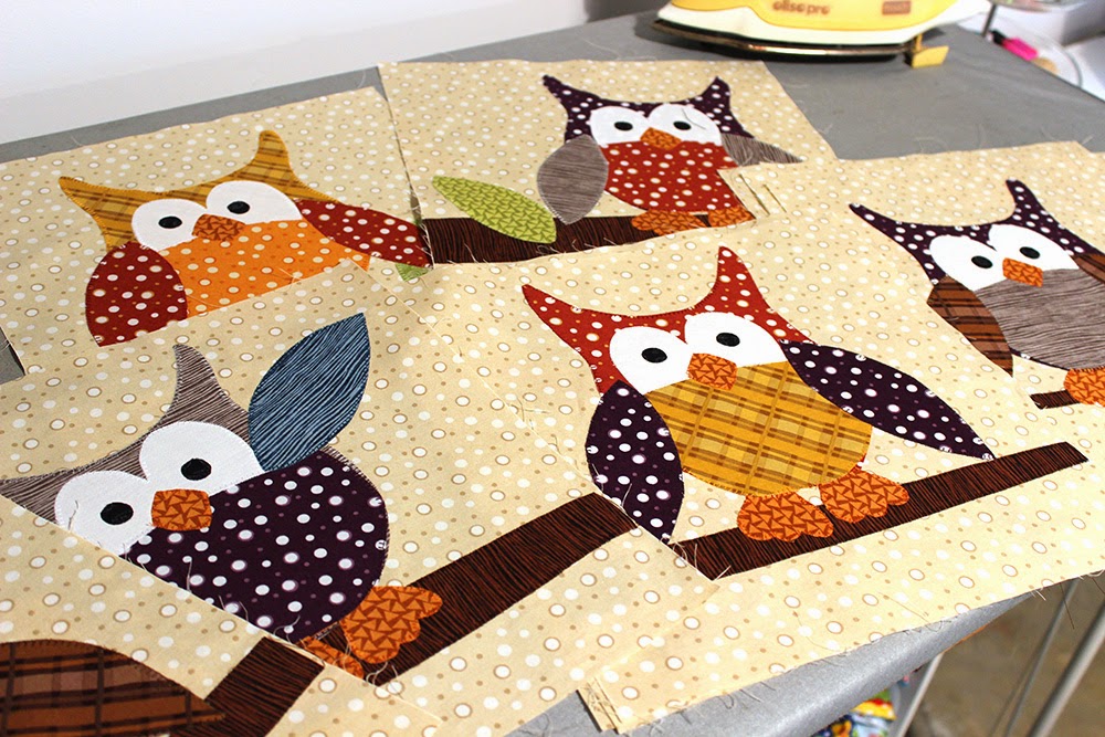 Jennifer Jangles Blog: Okey Dokey Owl and Friends Quilt for Extra ...