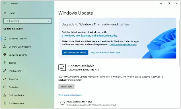 Windows windows 11 ke update 10 cara √ Cara