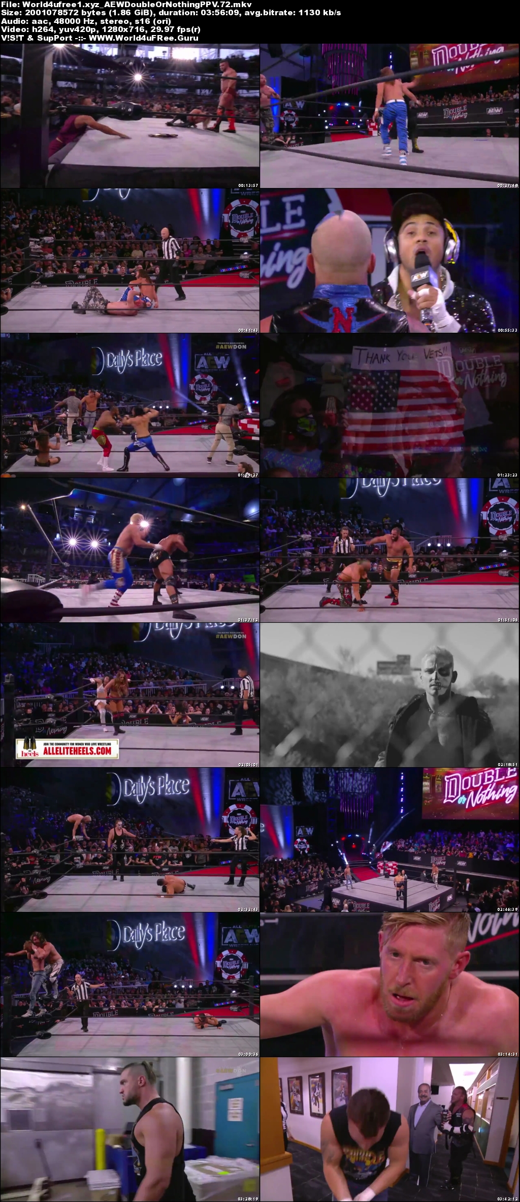 AEW Double Or Nothing 2021 PPV 720p 480p WEBRip 1.8Gb 950Mb x264