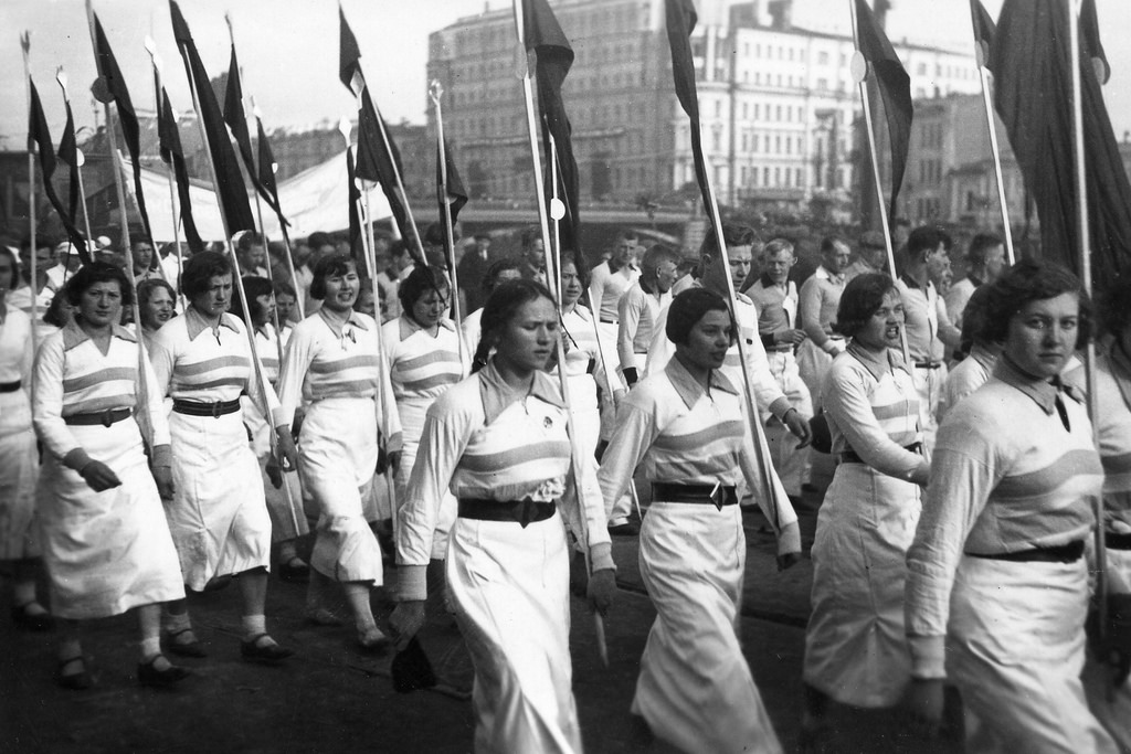 Photos of Moscow in 1930s