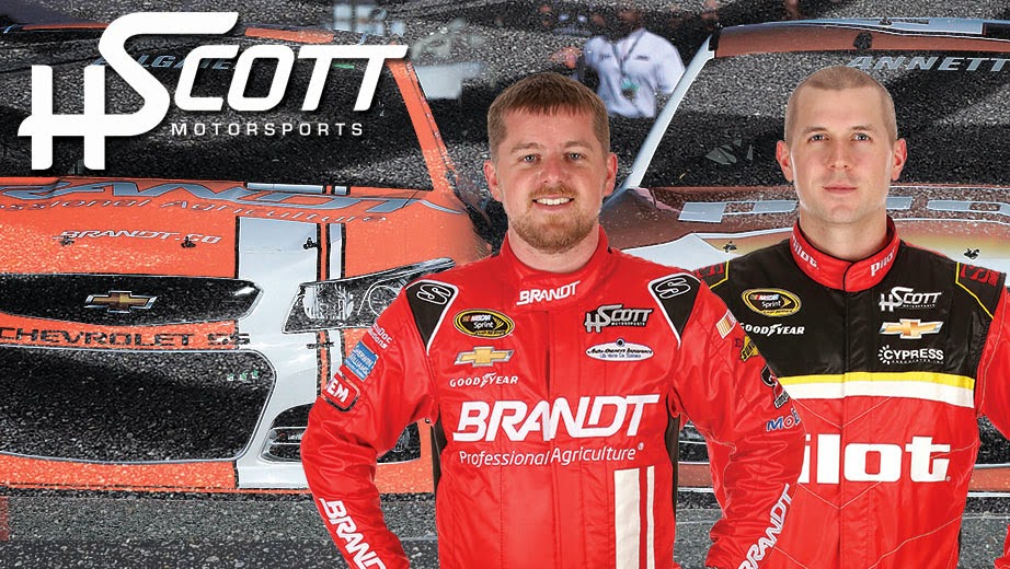 HScott Motorsports = Justin Allgaier and Michael Annett