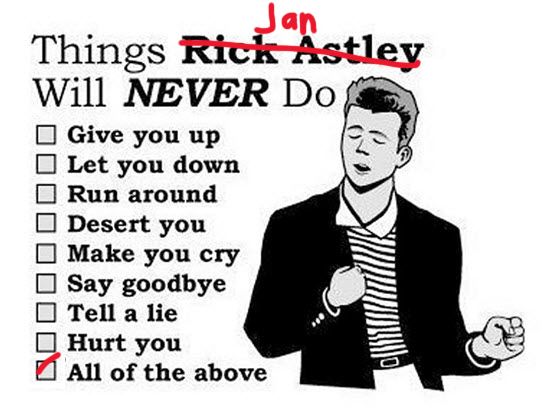 Rickrolled for Life - Sar Writes