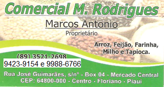 COMERCIAL M. RODRIGUES - Marcos Antonio - Proprietário