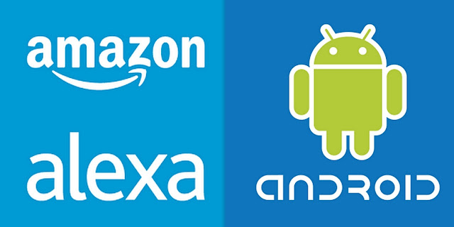 Image Attribute: Amazaon Alexa logo source - Google App Store / Android Logo Source Flickr, Creative Commons