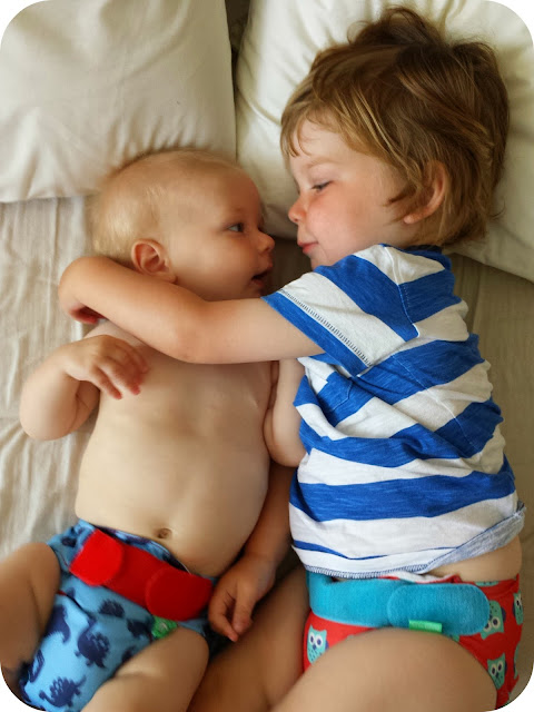 brothers, Frugi tots bots, cloth nappies, beautiful brothers