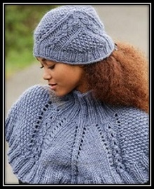 shapka i nakidka spicami