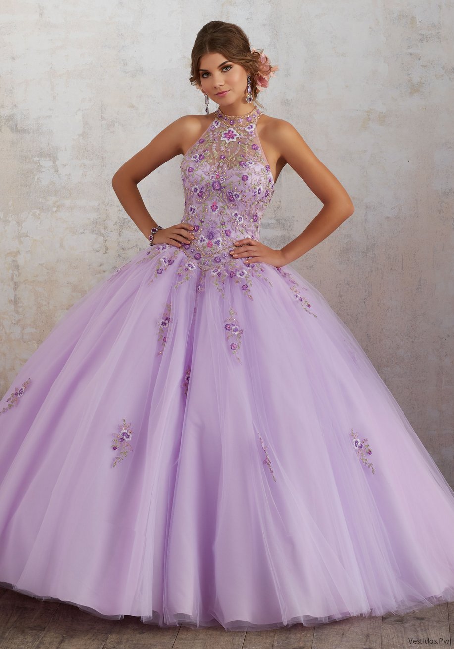23 de Vestidos de XV Años para Fiesta Color Violeta 2019】 Vestidos | Moda 2019 - 2020