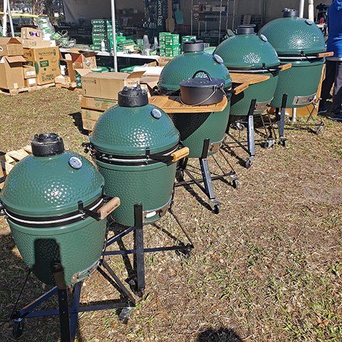 2020 Chain of Lakes Eggfest food festival for Big Green Egg