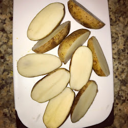 chicken pressure pepper lemon potatoes whole pot cooker instant under prepare dry skin