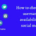 How to Easily Check Your Username For Your Social Media Platform