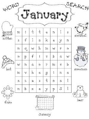 What the Teacher Wants!: January Activities