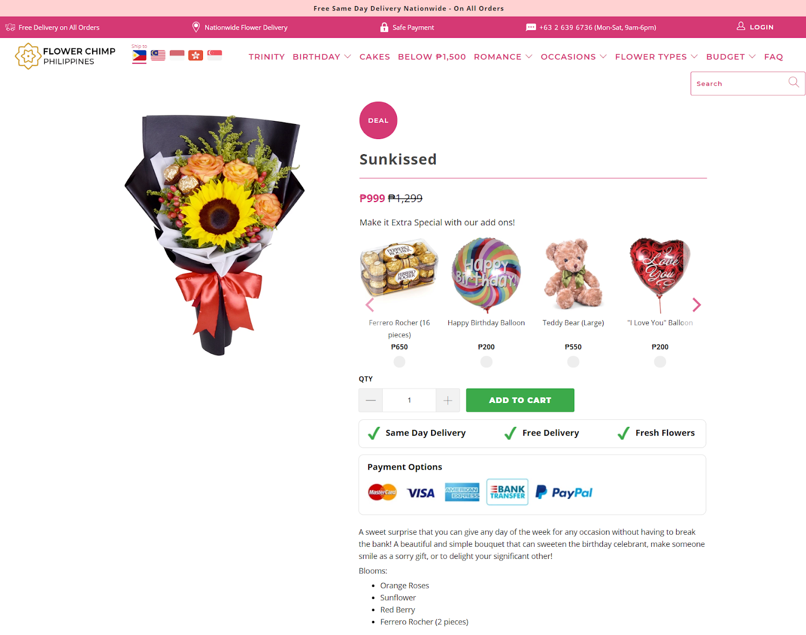 Flower Chimp Philippines Online Flower Delivery for All Occasions