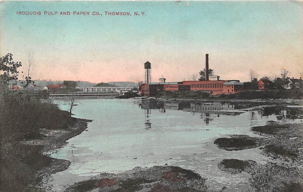 Assorted History Tidbits Thomson, NY Abandoned Paper Mill