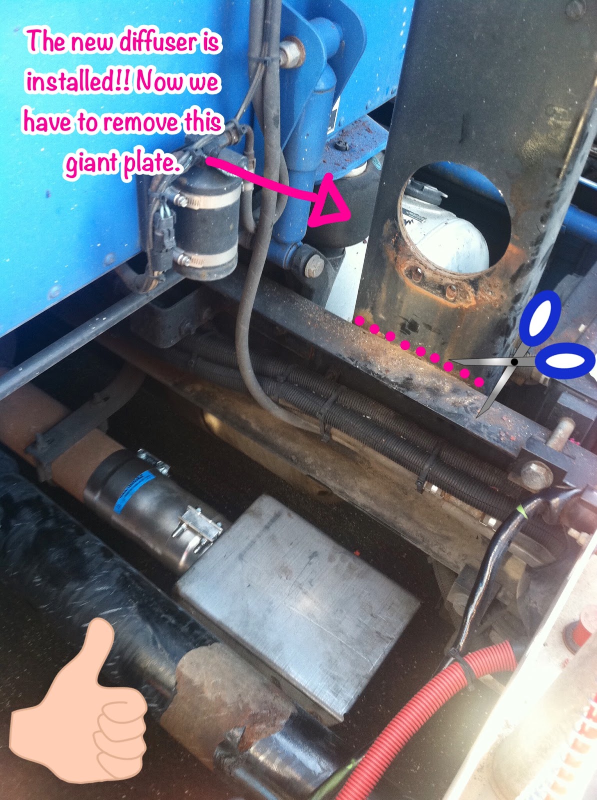 Married And Mobile Replacing semi truck smokestack with exhaust