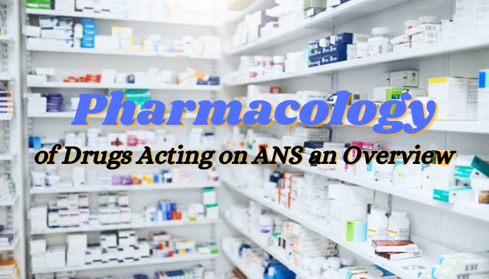 Pharmacology of Drugs Acting on ANS an Overview