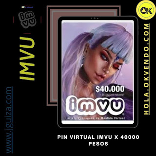Img_Pin Virtual IMVU $40.000