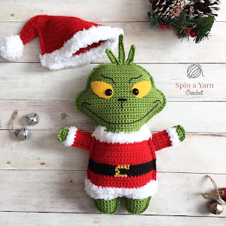 PATRON GRATIS EL GRINCH AMIGURUMI 35604