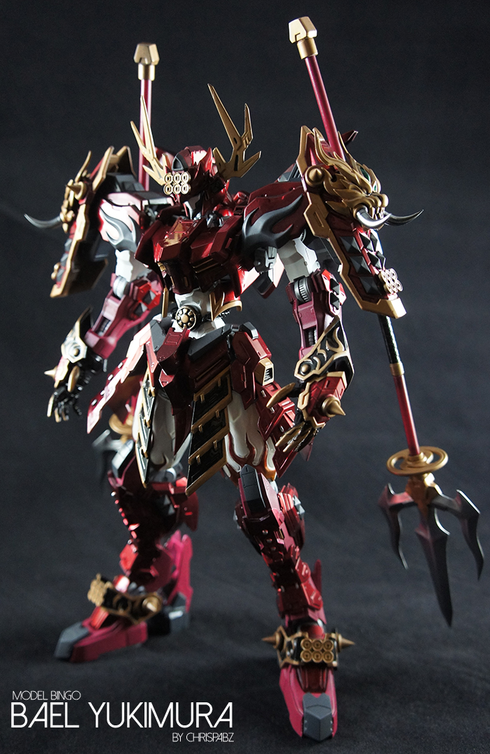 Custom Build FM 1/100 Gundam Bael "Yukimura Resin Conversion Kit"
