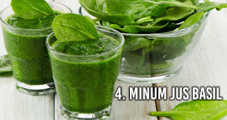 Minum Jus Basil untuk Pertolongan Pertama Alami Saat Keracunan Makanan