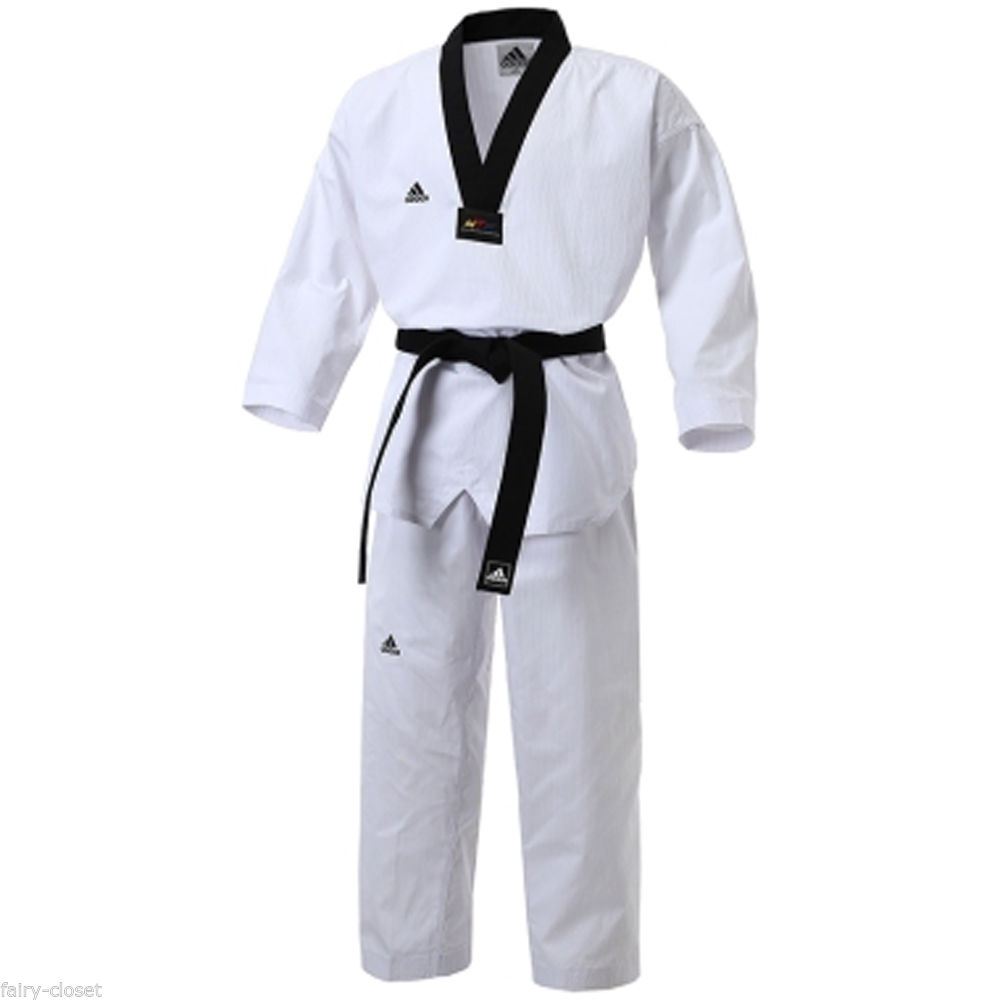 KZZANG Martial Arts Adidas TaeKwonDo TKD Champ 2 Uniform Uniforms